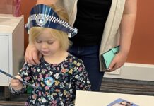 Story time at the library