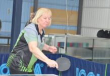 Black dominates the tables