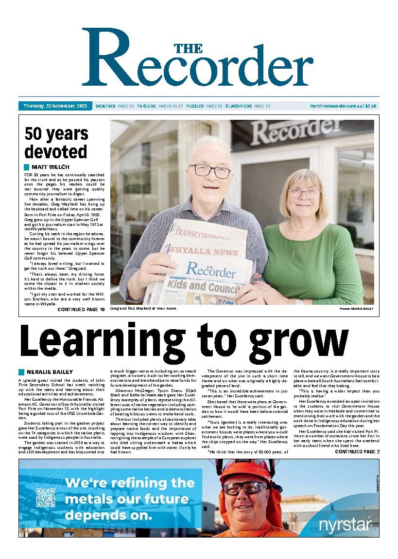 The Recorder - 23rd November 2023 | The Recorder