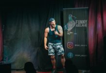 Local laughs on tour