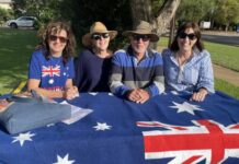 Celebrating in the Brook