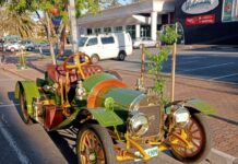 Vintage cars to visit Flinders