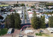 Foreshore near completion