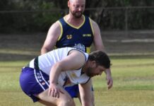 Quorn Slowdown Crows and Tune squad face off