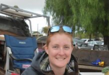 Locals and visitors at Stirling North Markets