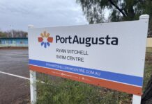 Augusta’s silver swimmer