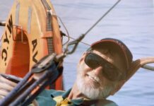 Tribute to a sailing legend