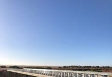 Pine Creek Bridge works complete in time for harvest