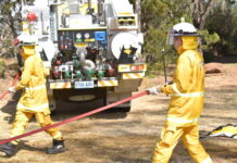 Planned burn for Gladstone