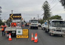 Fire and drivers reported