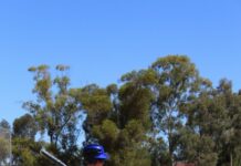 Perfect weather for softball