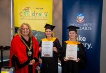 Kids graduate university