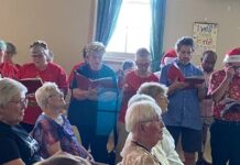 So many carolling voices