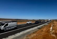 New look highway section open
