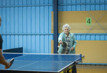 Hot contests in winter table tennis