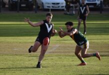 Roopena go eight-in-a-row