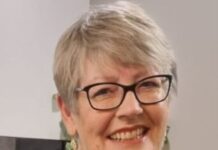 Author visit to setting of novel