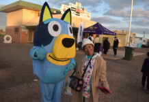 Out and about at the show