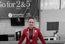 Gymnast helps secure Bigham Cup
