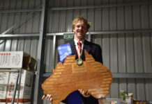 Hometown hero crowned best in Australia