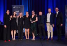 Orthotics team wins award