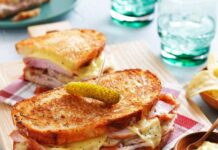 Delicious festive leftover meal