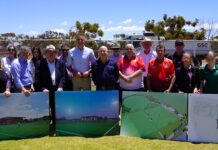 Premier visits sports hub