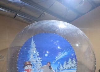 Santa’s cave brings magic