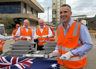 Nyrstar’s first shipment of antimony