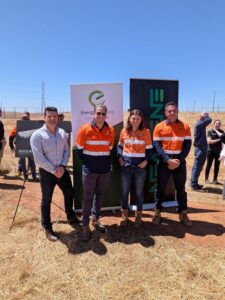 Hallett battery project reaches milestone