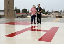 Helipad fully operational