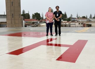 Helipad fully operational