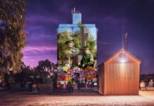 Anzac Day projection to light up Quorn silos