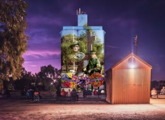 Anzac Day projection to light up Quorn silos