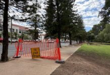 Footpath upgrade begins