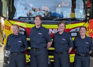 Female crew makes history