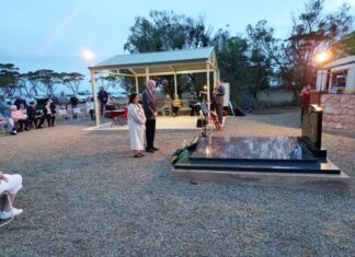 Sunset service honours sacrifice