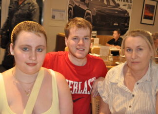 Pirie family, friends gather
